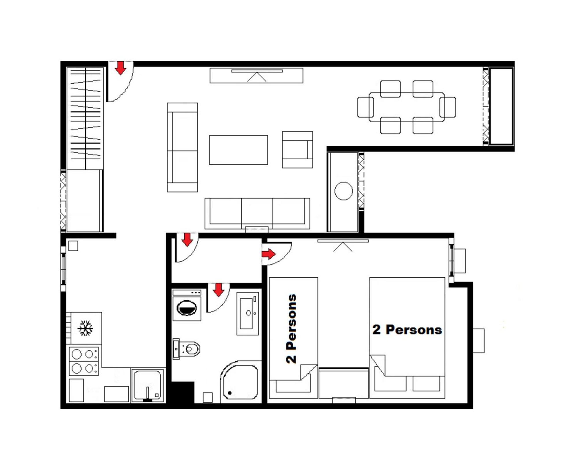 Ferienwohnung Fuer 4 Personen Ca 55 M In Budva, Adriakueste Montenegro Kueste Um בודווה מראה חיצוני תמונה